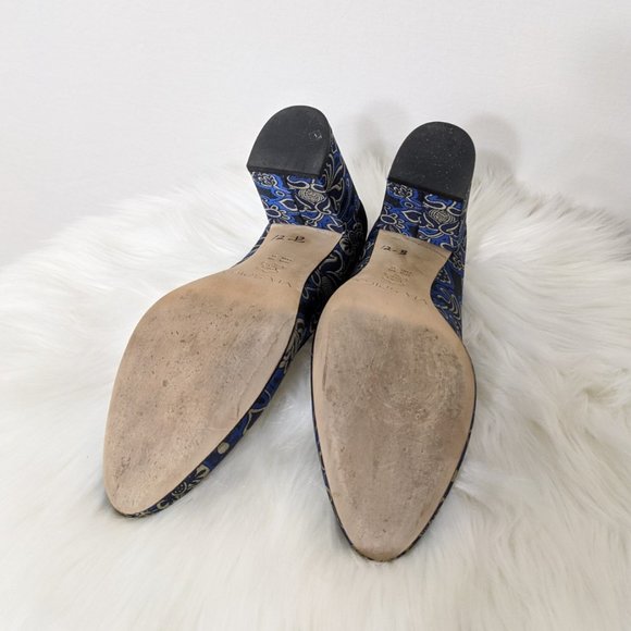 Rare Via Spiga Deanna Mary Jane Printed Heel - Picture 6 of 7